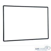 Pizarra Blanca Serie Pro Esmaltada 100x200 cm con marco negro