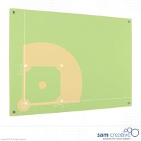 Pizarra de Vidrio Béisbol, 90x120 cm
