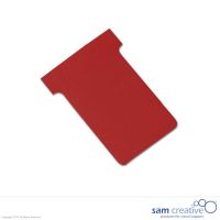 Tarjeta en T tipo 3 rojo