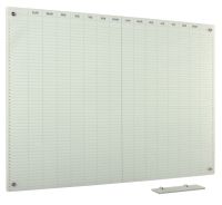 Pizarra de Vidrio 2 Semanas lun-dom 90x120 cm