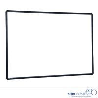 Pizarra Blanca Serie Pro Esmaltada 60x120 cm con marco negro